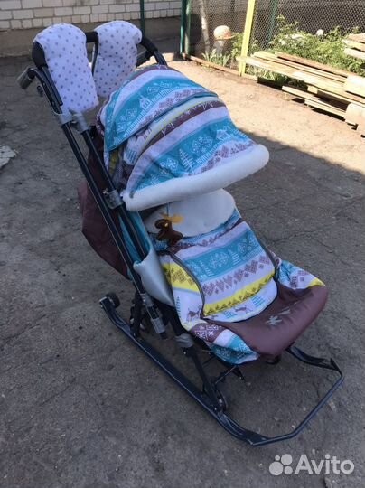 Санки коляска Ника 7-3