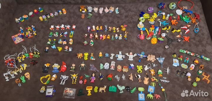 Игрушки из киндер сюрприза