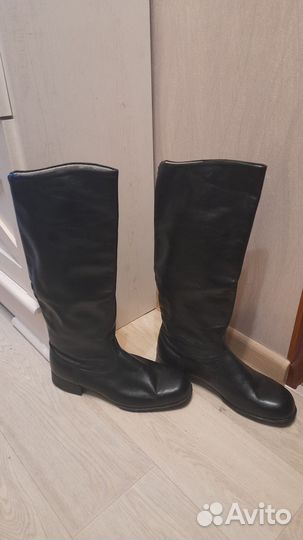 Сапоги офицерские хромовые