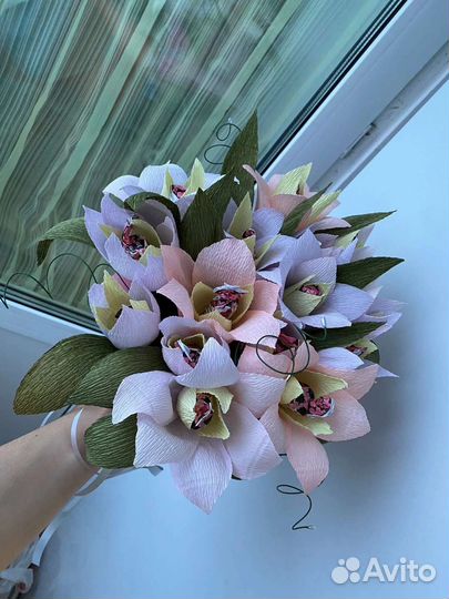 Букет из конфет(композиция)