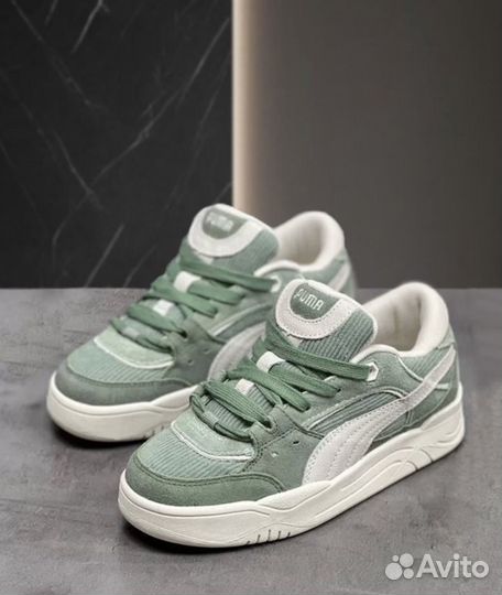 Кроссовки Puma 180 зеленые