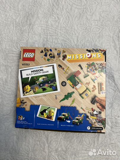 Lego City Миссии по спасению диких животных 60353