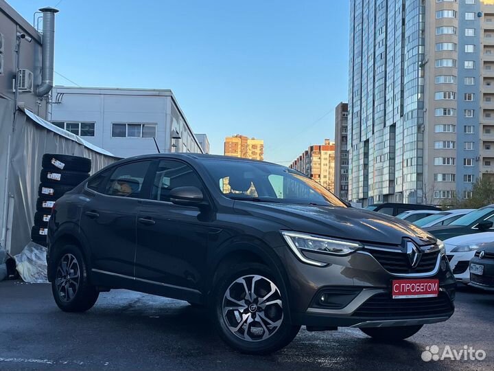 Renault Arkana 1.3 CVT, 2020, 98 974 км