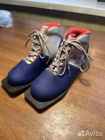 Лыжные ботинки spine, разм 34