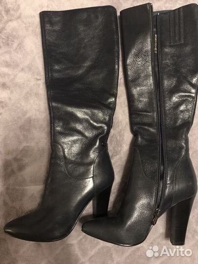 Сапоги женские натуральная кожа 37