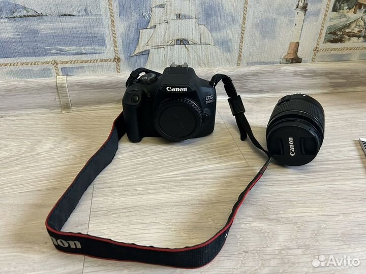 Фотоаппарат canon eos 2000d