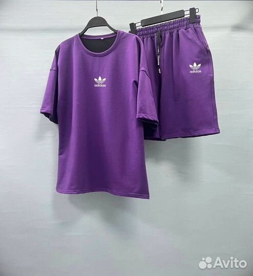 Спортивный костюм Adidas футболка с шортами