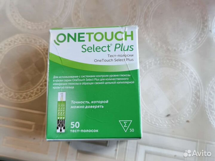 Тест полоски one touch select plus
