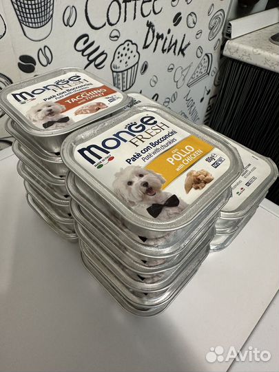 Корм для собак monge влажный