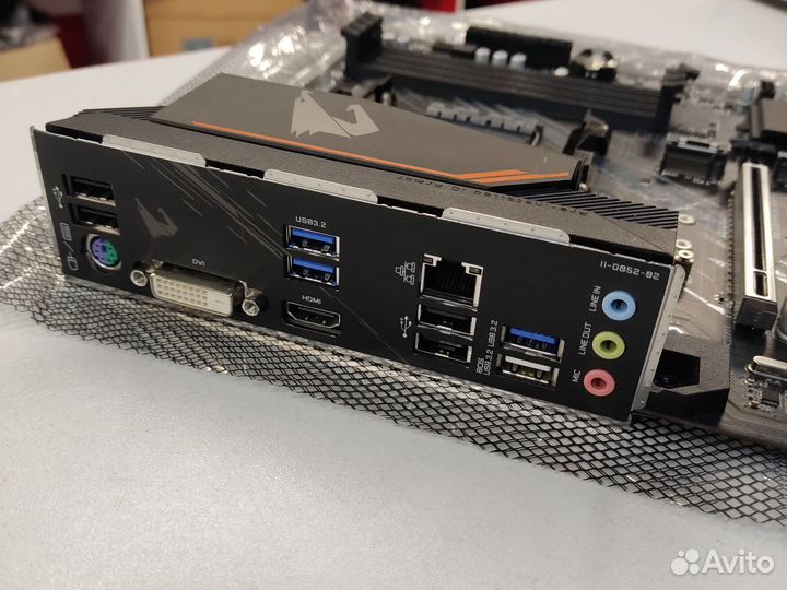 Материнская плата b550m aorus elite с дефектом