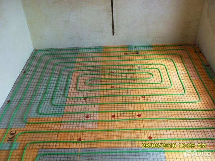 Теплый водяной пол