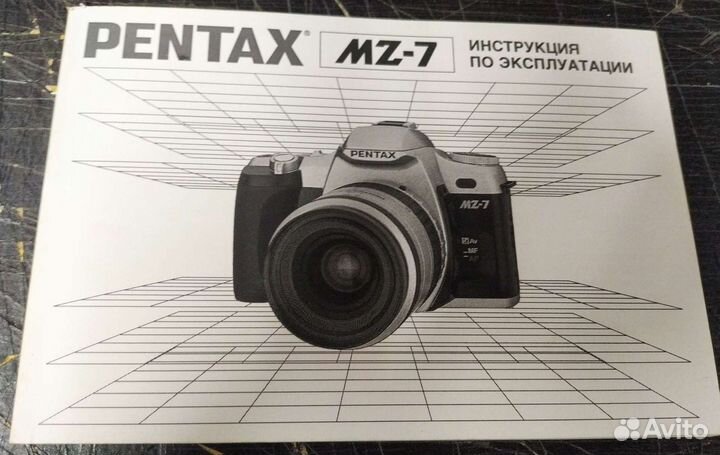 Камера pentax MZ-7 manual original