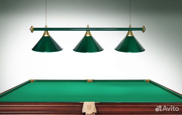 Светильник бильярдный 3 плафона