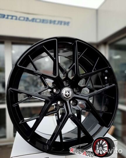 Диски HRE FF10 r20 5x114.3 чёрный глянец