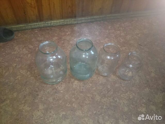 Банка стеклянная б/у