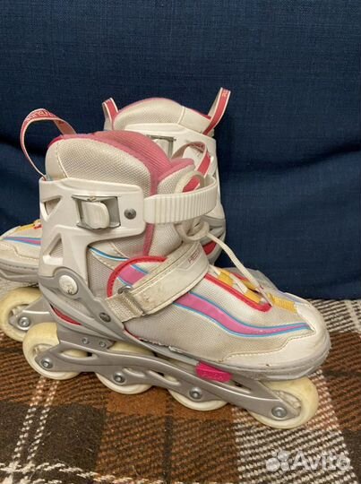 Роликовые коньки детские раздвижные