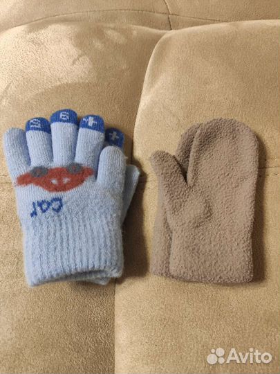 Перчатки и варежки 1-3 лет