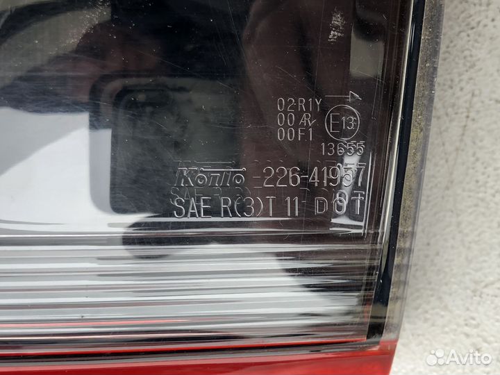 Фонарь в крышку правый Седан Мазда 6 GJ 12-18г