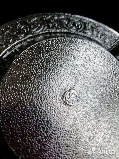 Пепельница металлическая, СССР