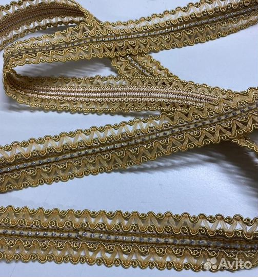 Декоративная отделочная тесьма метражом