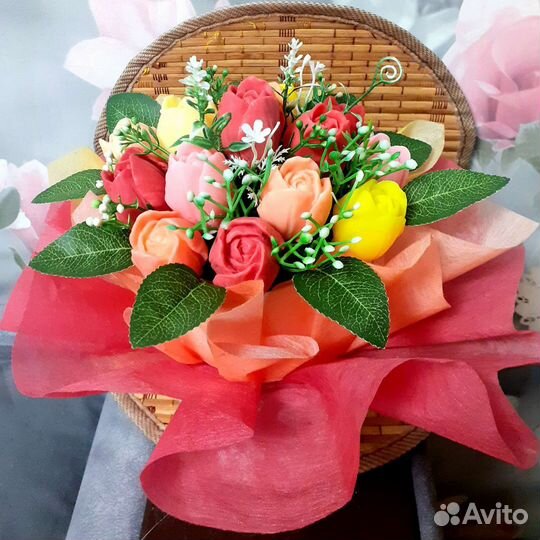 На заказ. Букеты - Цветы из мыла