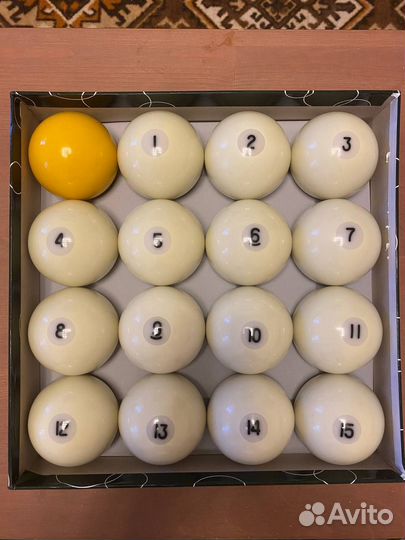 Шары для русского бильярда 68 мм