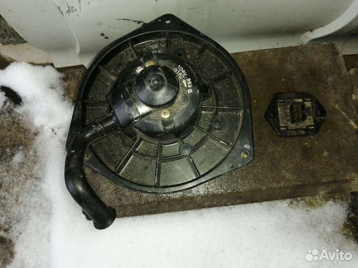 Вентилятор печки. лансер 9