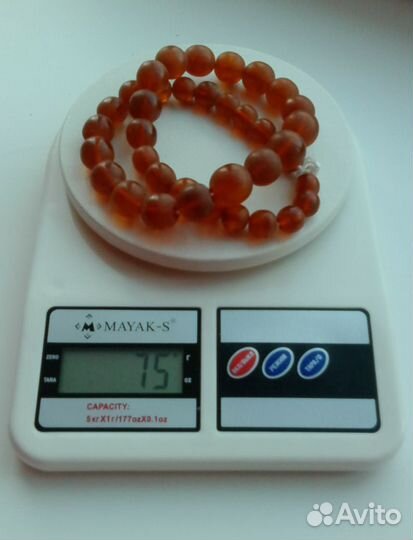 Янтарные бусы СССР