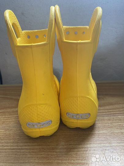 Резиновые сапоги crocs c6