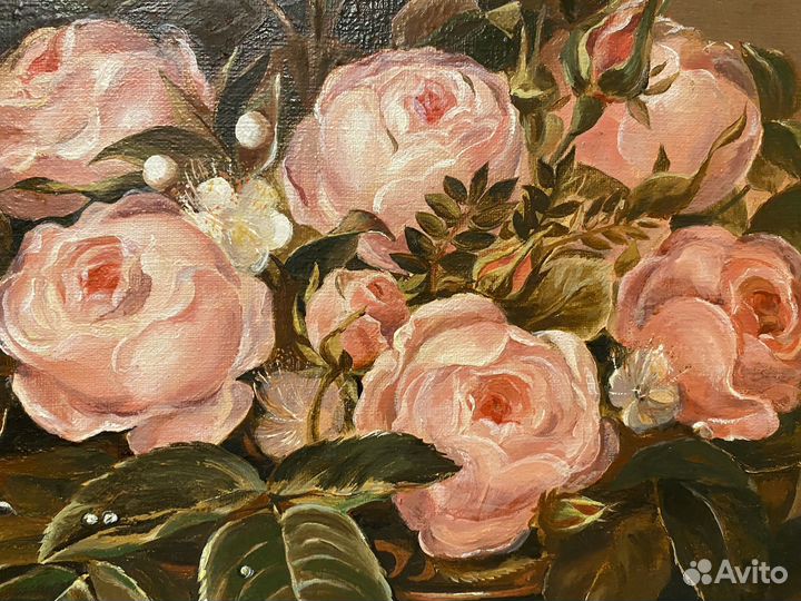 Картина маслом холст