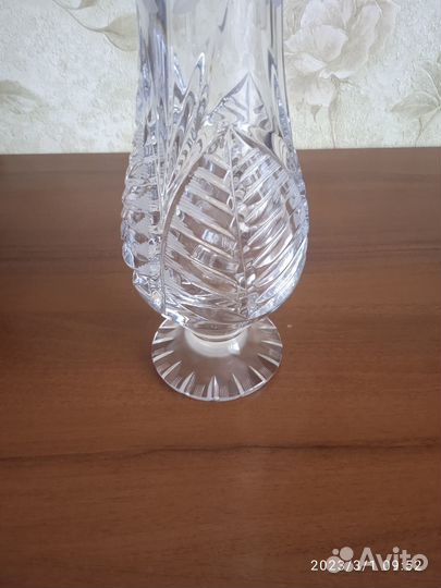 Ваза хрустальная СССР новая