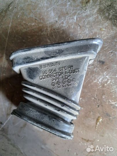 Воздуховод печки Chevrolet Lacetti