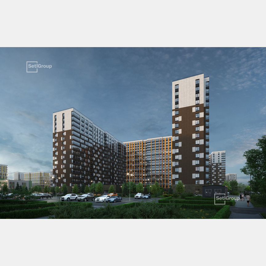 Квартира-студия, 24,4 м², 8/18 эт.