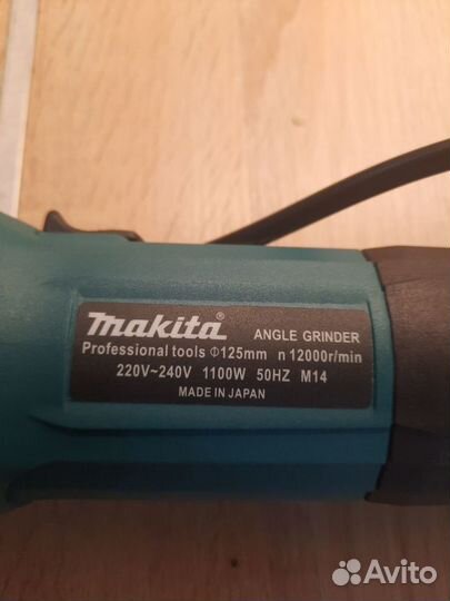 Ушм болгарка makita 125 с регулятором оборот