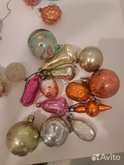 Елочные игрушки СССР