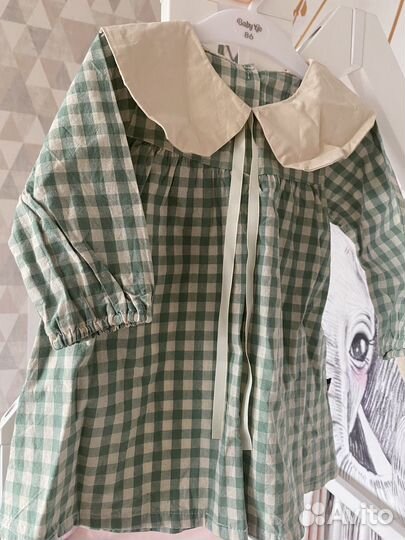 Платье на девочку 80 86