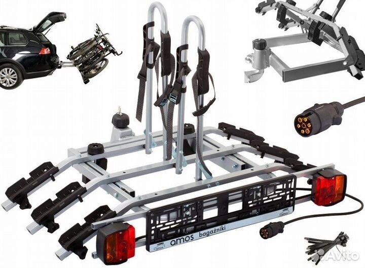 Велокрепление Amos tytan 3 plus