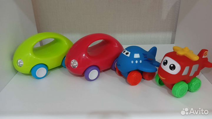 Детские машинки игрушки погремушки для малышей