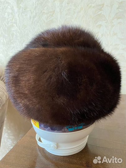 Шапка норковая женская