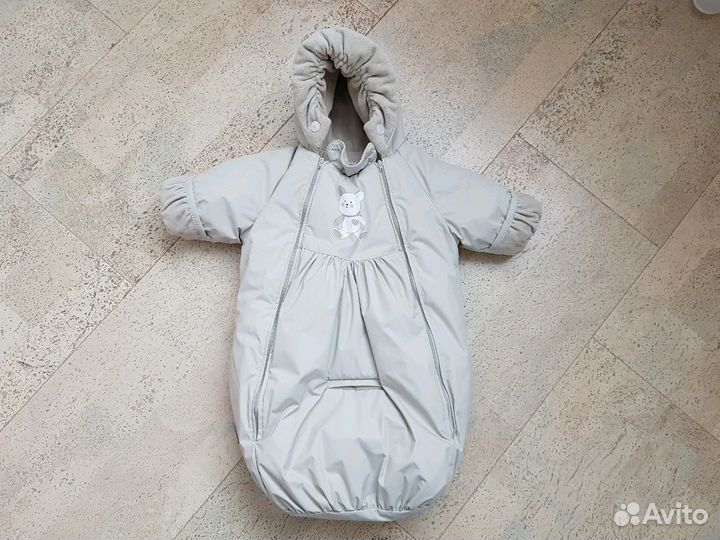 Конверт зимний Керри для новорожденного 62 размер