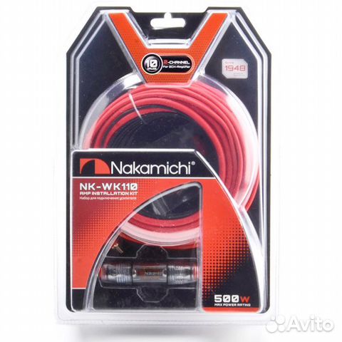 Набор для установки усилителя Nakamichi NK-WK110