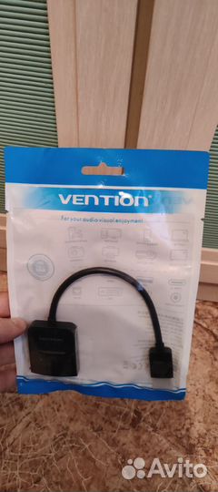Переходник hdmi-vga Vention 0.15m