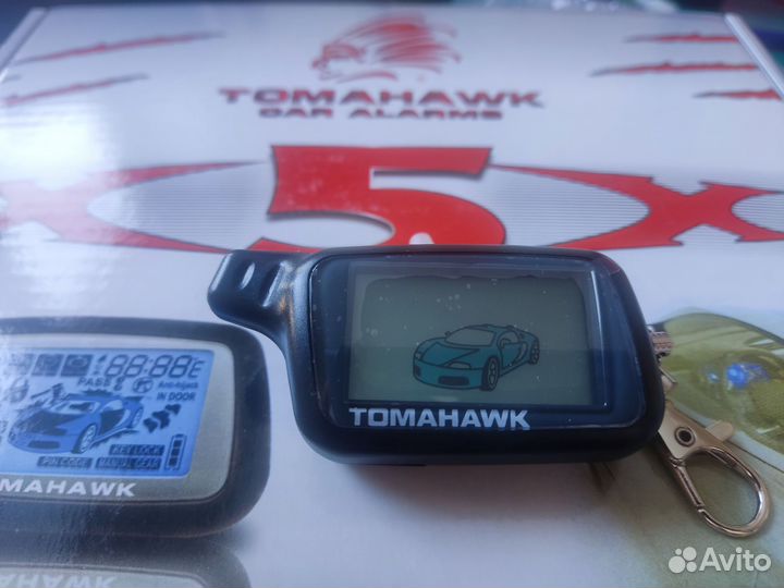 Брелок сигнализации томагавк Х 5. Новый