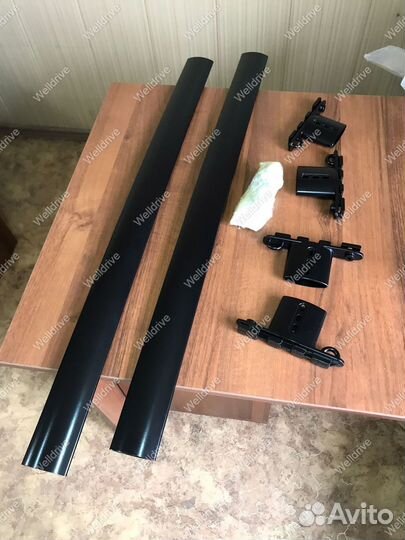 Рейлинги поперечные Toyota RAV4 черные