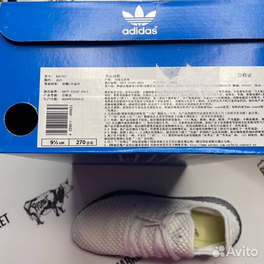 Оригинал 44 eu Adidas Originals Deerupt Runner