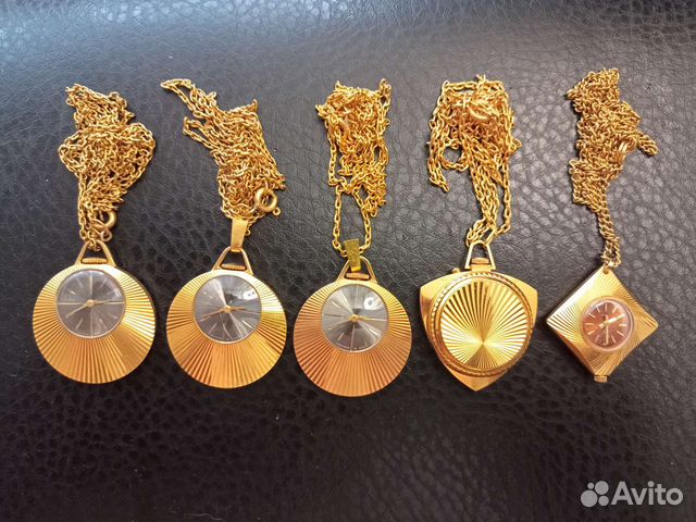 Часы кулон Слава,Заря,Чайка СССР