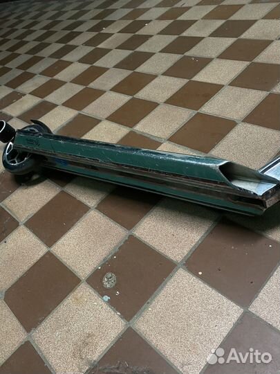 Трюковой самокат oxelo mf 3.6 хром