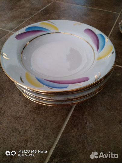 Столовый сервиз фарфор СССР