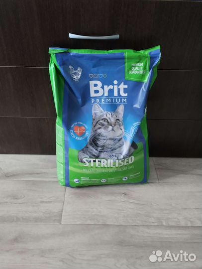 Корм для кошек Brit 8 кг