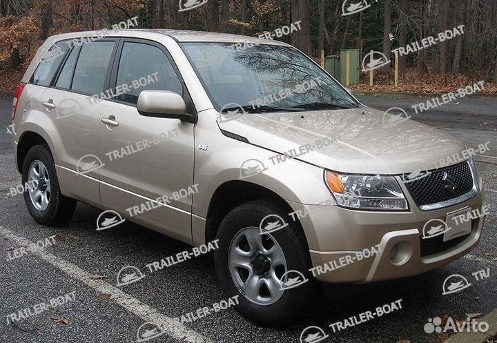 Защита раздаточной коробки и кпп Suzuki Grand Vitara 97-05 (FT;GT) V-1,6; 2,0; 2,5 (установка невозм